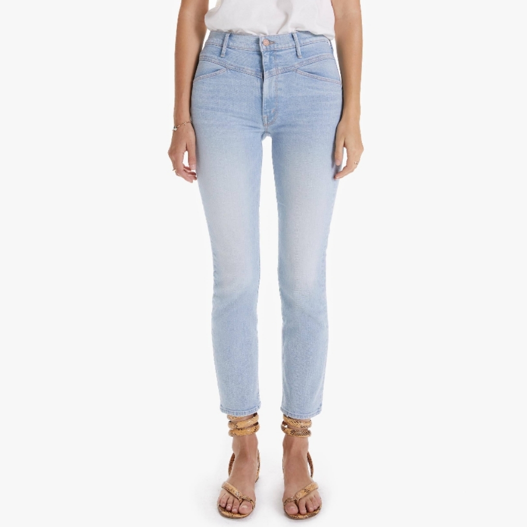 Mother The Dazzler Yoke Front Ankle Jeans 29